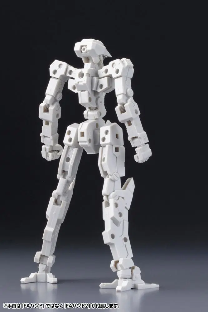 Frame Arms 1/100 Frame Architect Type 001 Off White Műanyag modell készlet 14 cm termékfotó
