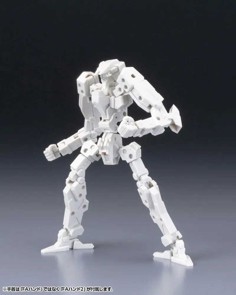 Frame Arms 1/100 Frame Architect Type 001 Off White Műanyag modell készlet 14 cm termékfotó