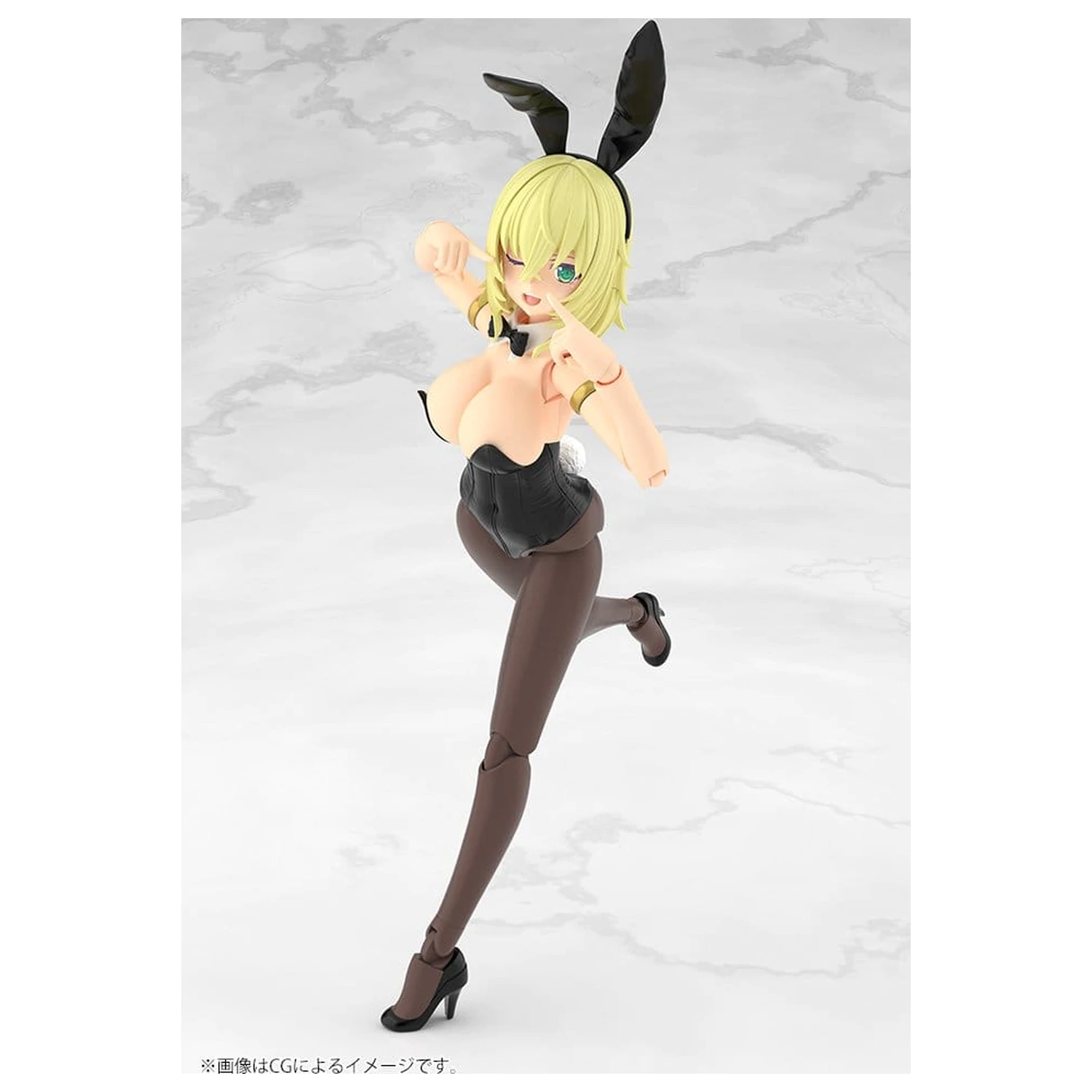 Frame Arms Girl Durga Bunny Style műanyag modell készlet 18 cm termékfotó