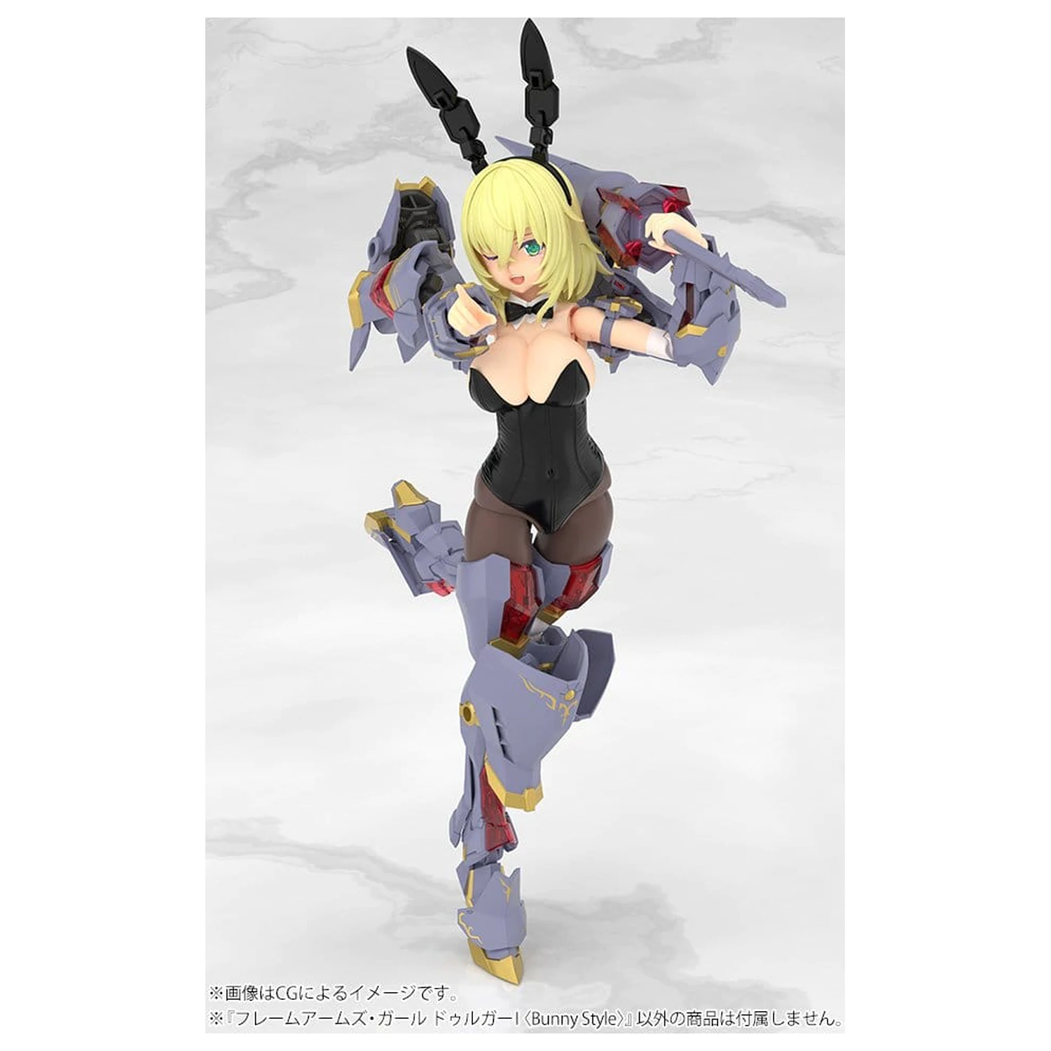 Frame Arms Girl Durga Bunny Style műanyag modell készlet 18 cm termékfotó