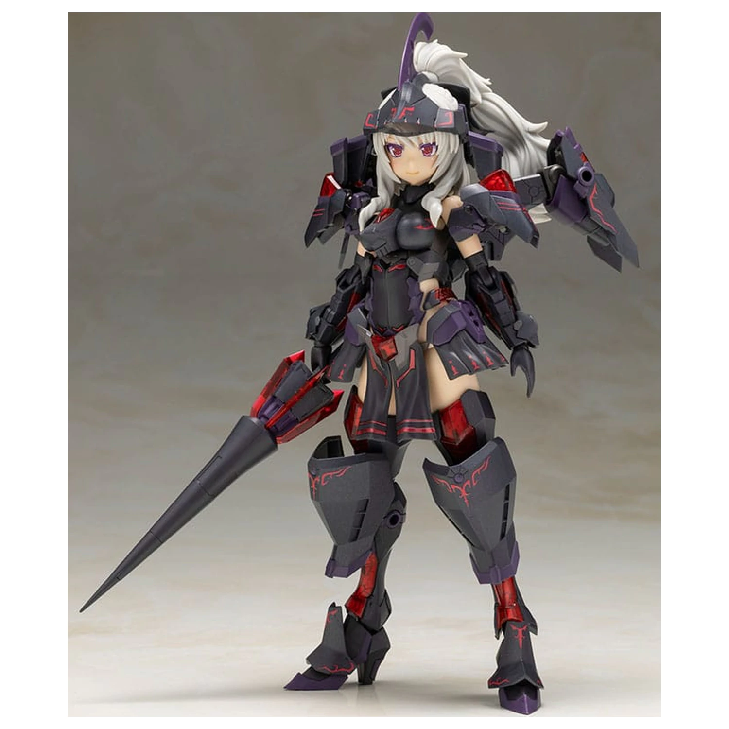 Frame Arms Girl Durga II Noire Ver. Műanyag modell készlet 17 cm    termékfotó