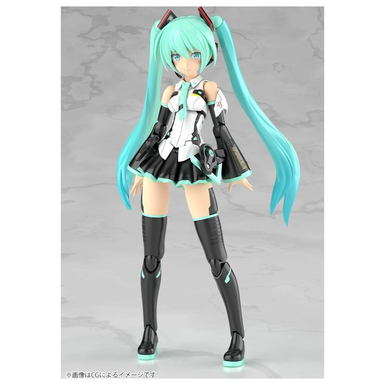 Frame Arms Girl Grande Scale Frame Music Girl Hatsune Miku Műanyag modell készlet 25 cm termékfotó