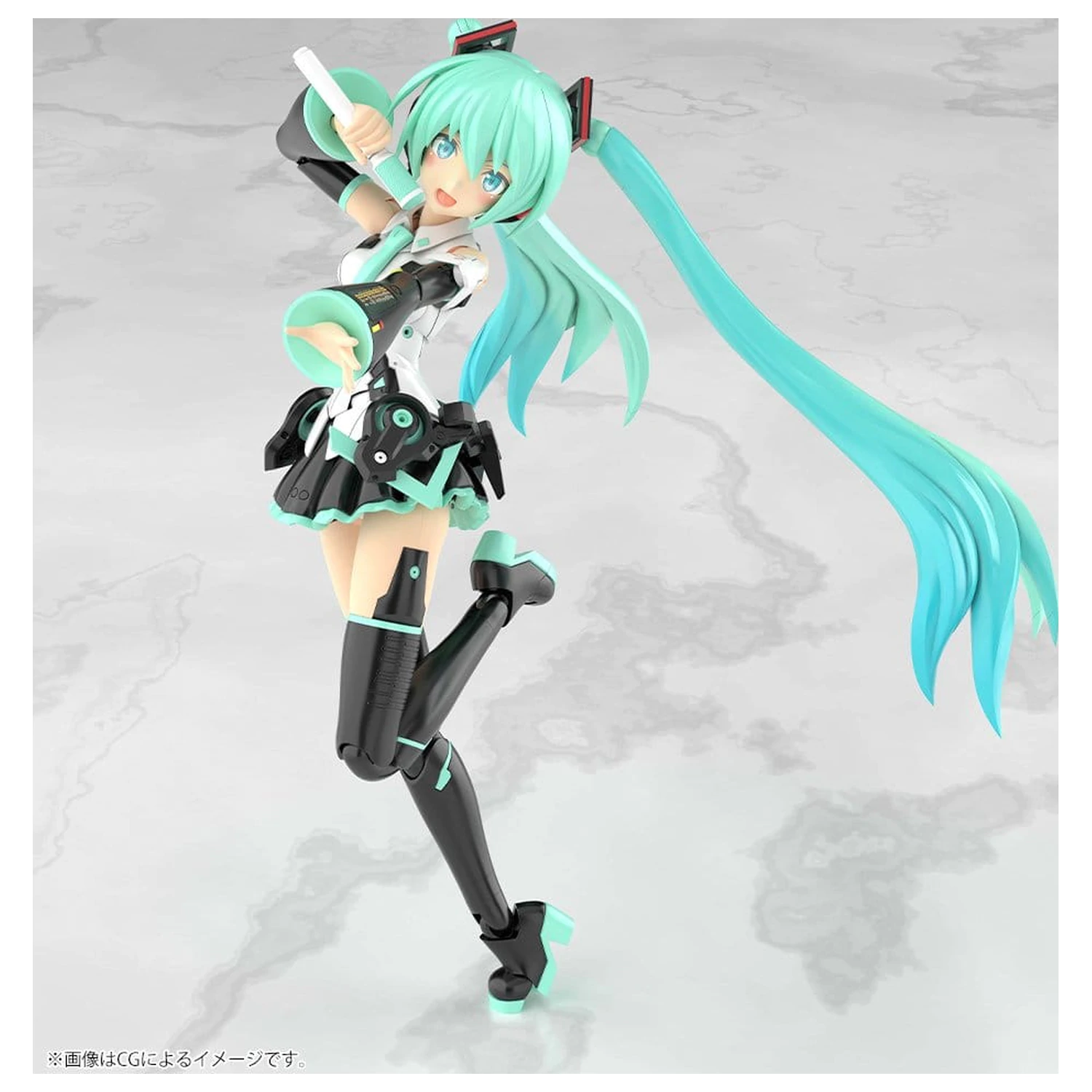 Frame Arms Girl Grande Scale Frame Music Girl Hatsune Miku Műanyag modell készlet 25 cm termékfotó