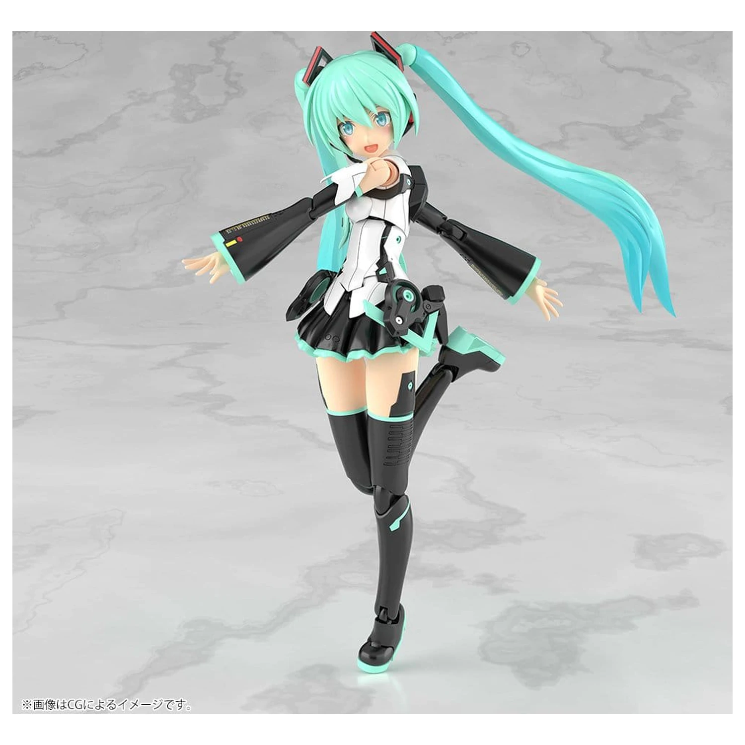 Frame Arms Girl Grande Scale Frame Music Girl Hatsune Miku Műanyag modell készlet 25 cm termékfotó