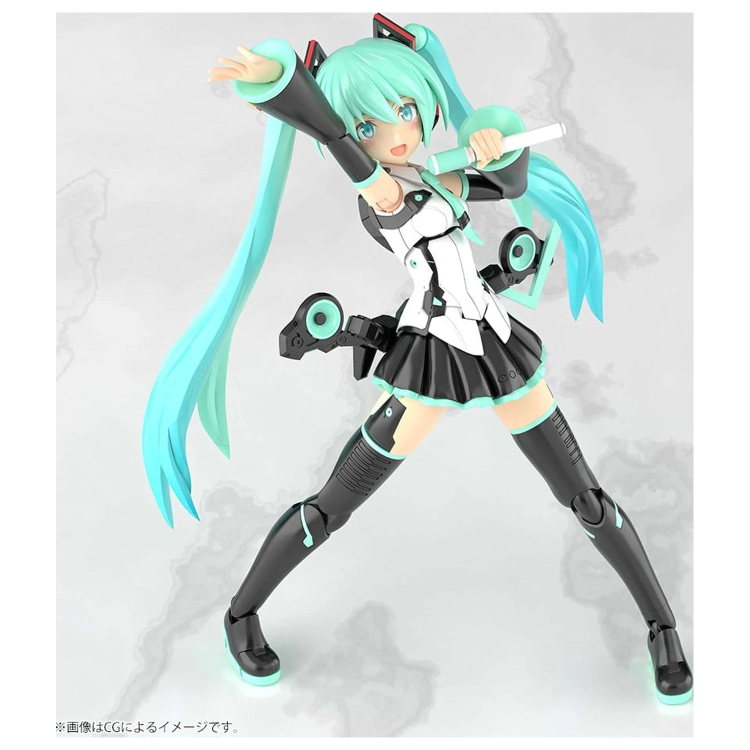Frame Arms Girl Grande Scale Frame Music Girl Hatsune Miku Műanyag modell készlet 25 cm termékfotó