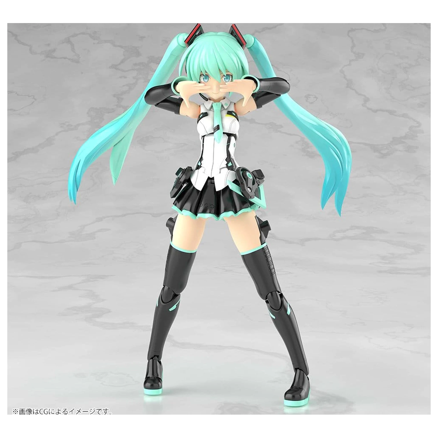 Frame Arms Girl Grande Scale Frame Music Girl Hatsune Miku Műanyag modell készlet 25 cm termékfotó