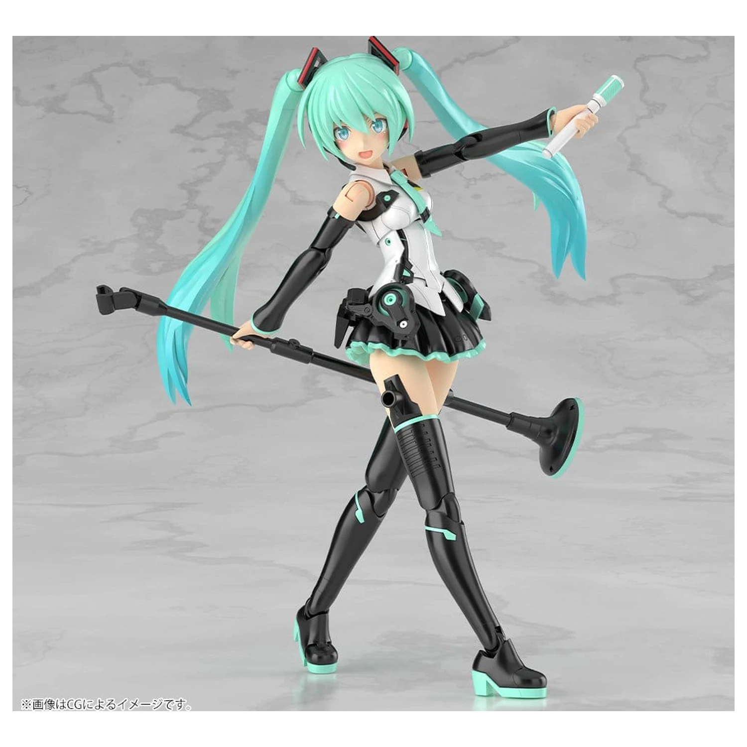 Frame Arms Girl Grande Scale Frame Music Girl Hatsune Miku Műanyag modell készlet 25 cm termékfotó