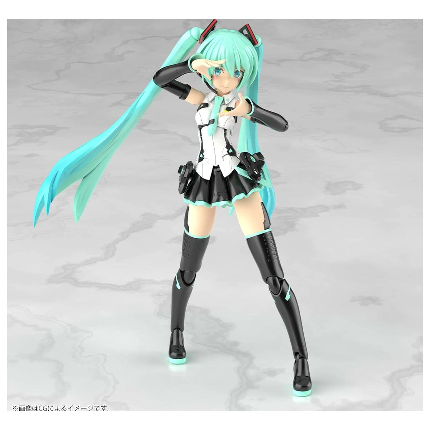 Frame Arms Girl Grande Scale Frame Music Girl Hatsune Miku Műanyag modell készlet 25 cm termékfotó
