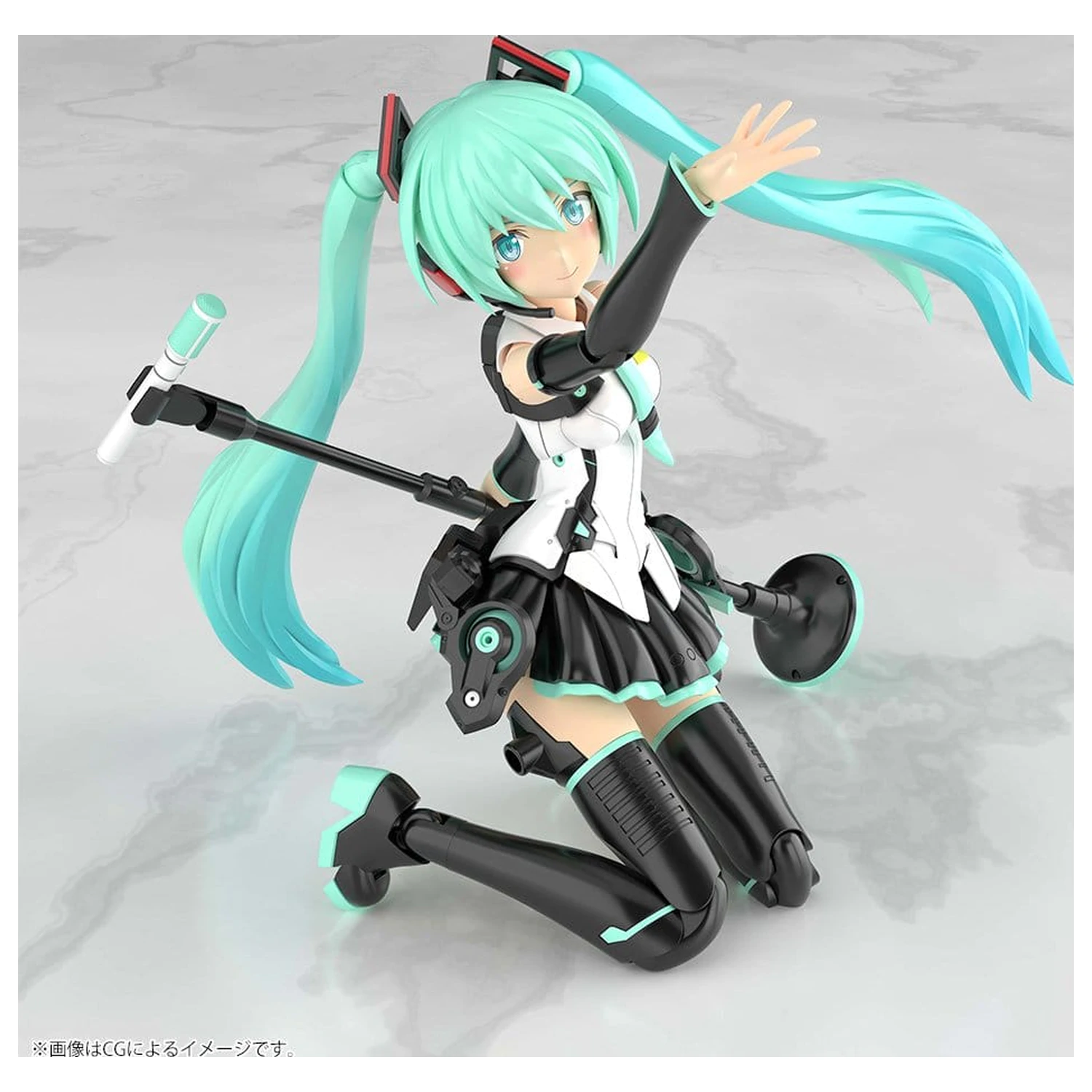 Frame Arms Girl Grande Scale Frame Music Girl Hatsune Miku Műanyag modell készlet 25 cm termékfotó