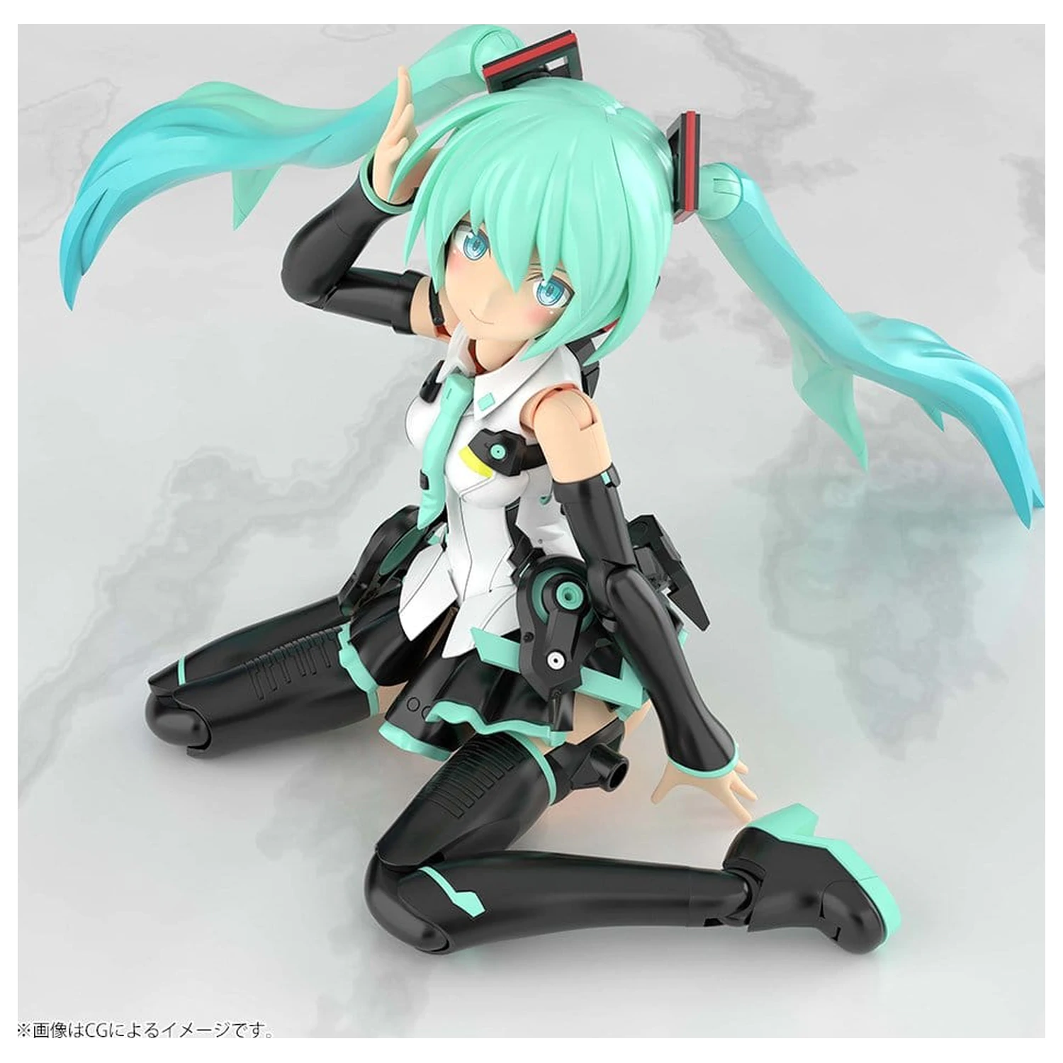 Frame Arms Girl Grande Scale Frame Music Girl Hatsune Miku Műanyag modell készlet 25 cm termékfotó