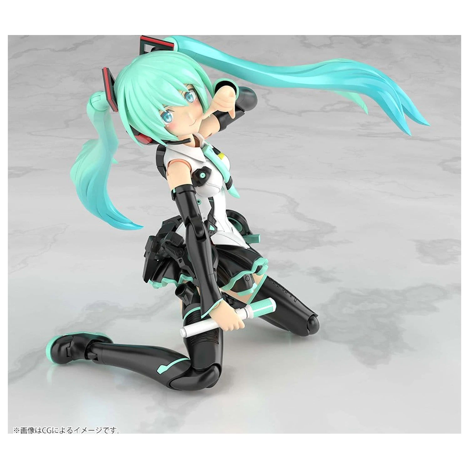 Frame Arms Girl Grande Scale Frame Music Girl Hatsune Miku Műanyag modell készlet 25 cm termékfotó