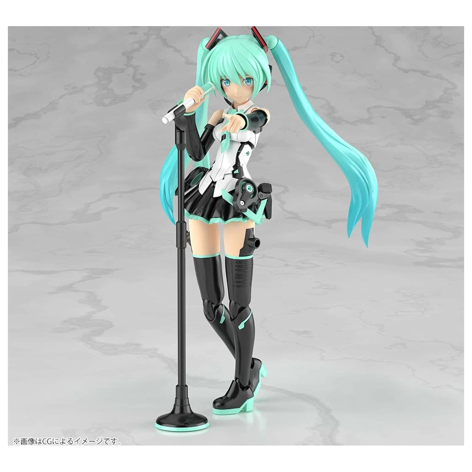 Frame Arms Girl Grande Scale Frame Music Girl Hatsune Miku Műanyag modell készlet 25 cm termékfotó