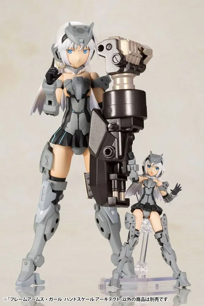 Frame Arms Girl Hand Scale Architect Műanyag modell készlet 8 cm termékfotó