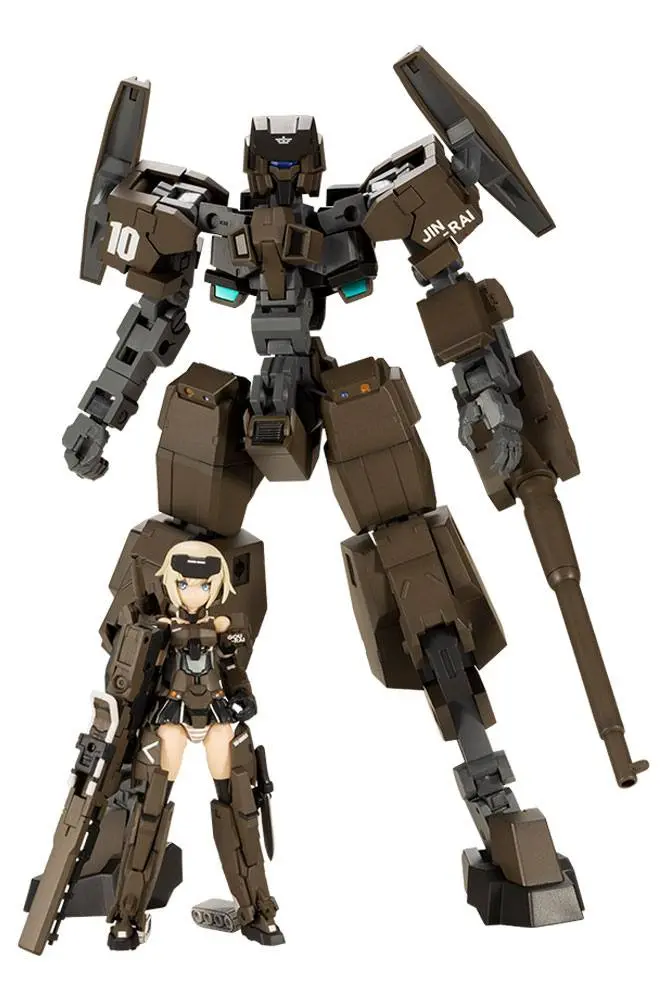 Frame Arms Girl Handscale Gourai with Jinrai Armor Műanyag modell készlet 17 cm termékfotó