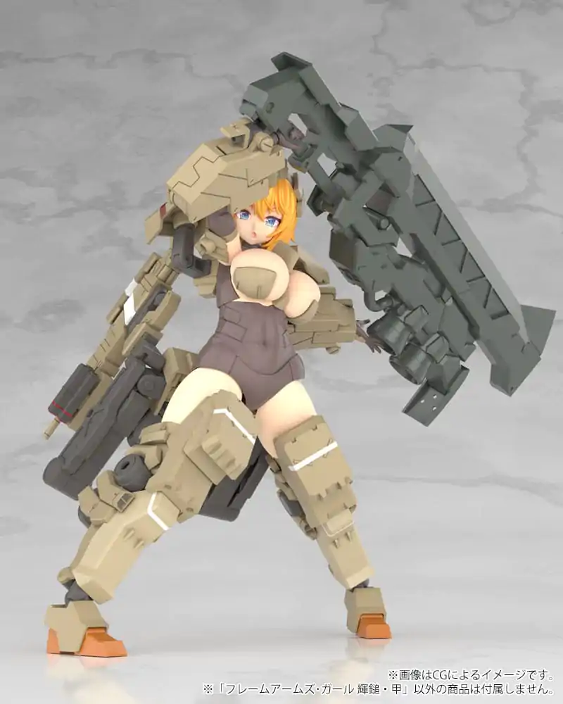 Frame Arms Girl PVC Műanyag Modellkészlet Kagutsuchi-Kou 20 cm termékfotó