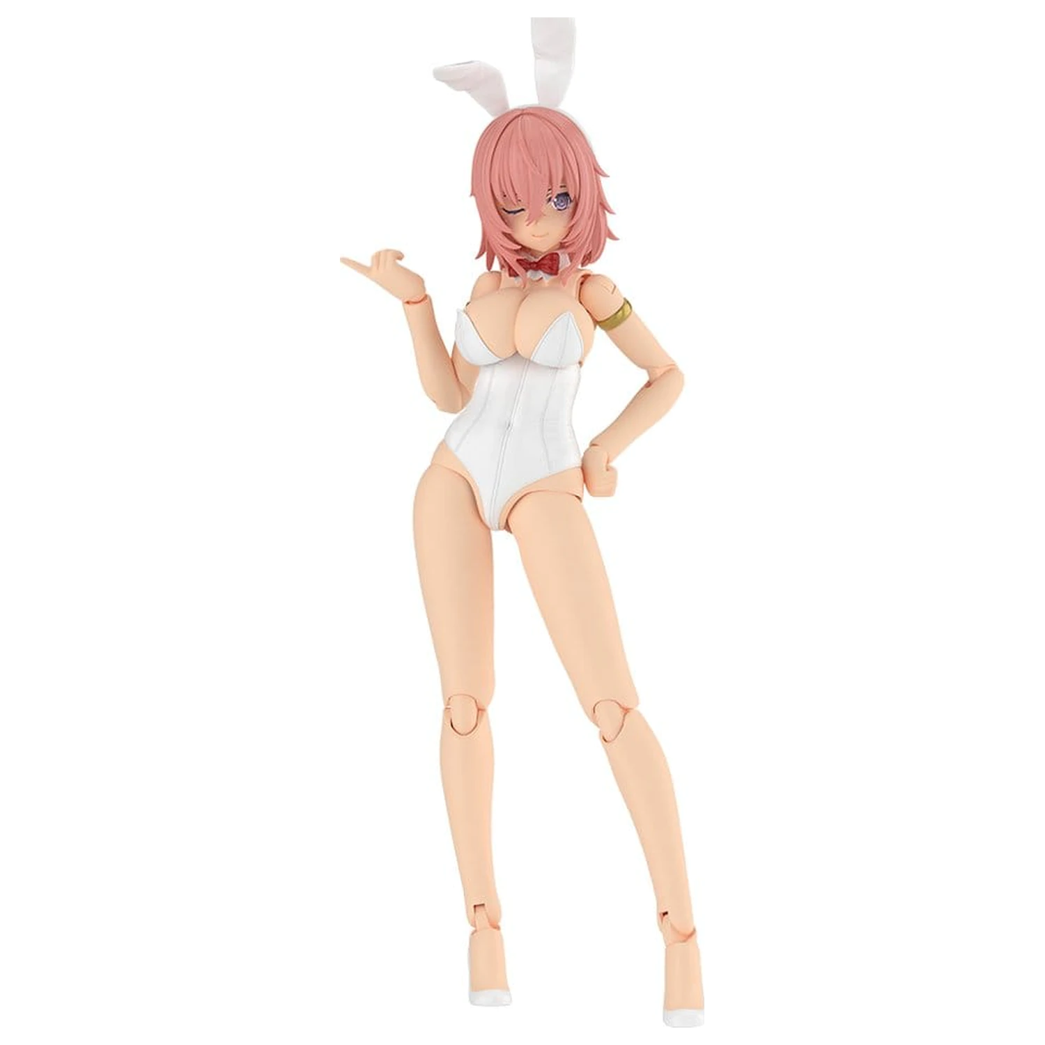 Frame Arms Girl Műanyag modell készlet Durga I Bunny Style White 18 cm termékfotó