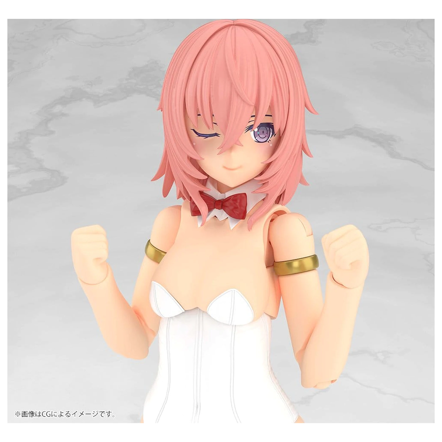 Frame Arms Girl Műanyag modell készlet Durga I Bunny Style White 18 cm termékfotó