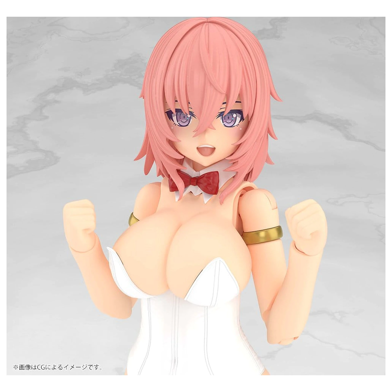 Frame Arms Girl Műanyag modell készlet Durga I Bunny Style White 18 cm termékfotó