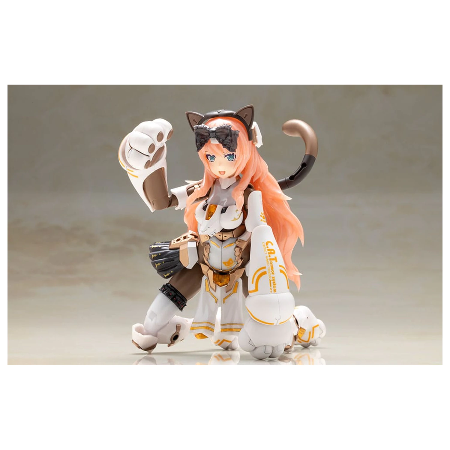 Frame Arms Girl Műanyag modell készlet Durga I Cat Armor Ver. Calico 16 cm     termékfotó