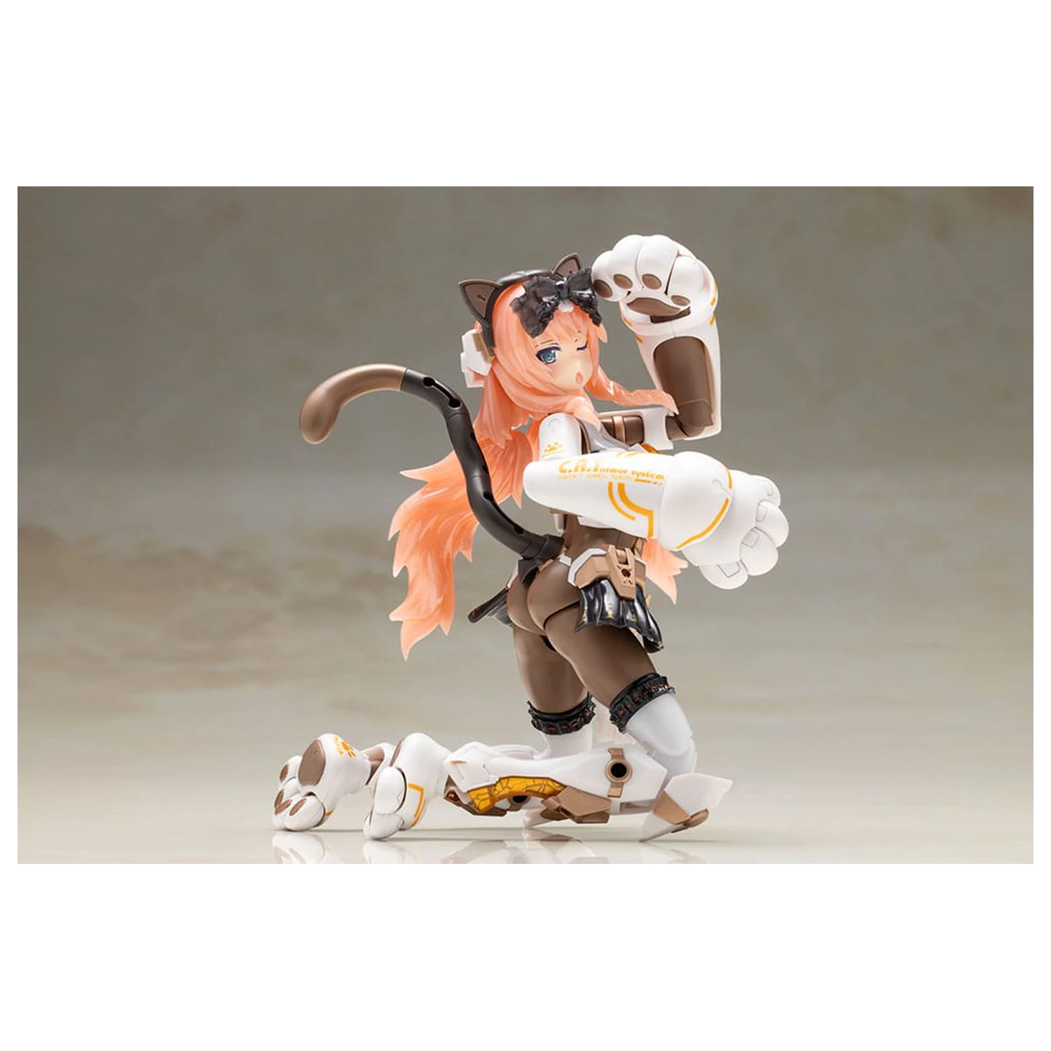 Frame Arms Girl Műanyag modell készlet Durga I Cat Armor Ver. Calico 16 cm     termékfotó