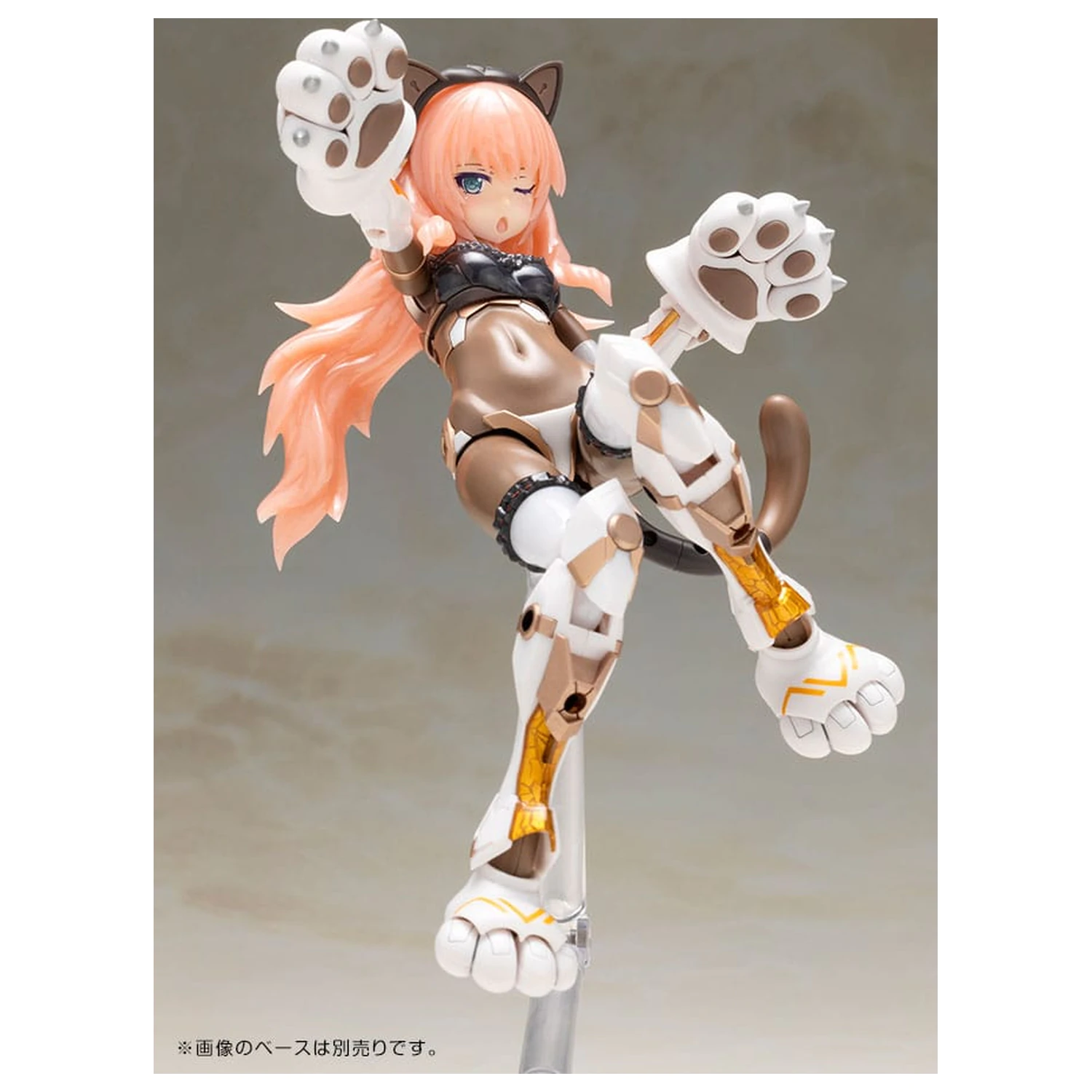 Frame Arms Girl Műanyag modell készlet Durga I Cat Armor Ver. Calico 16 cm     termékfotó