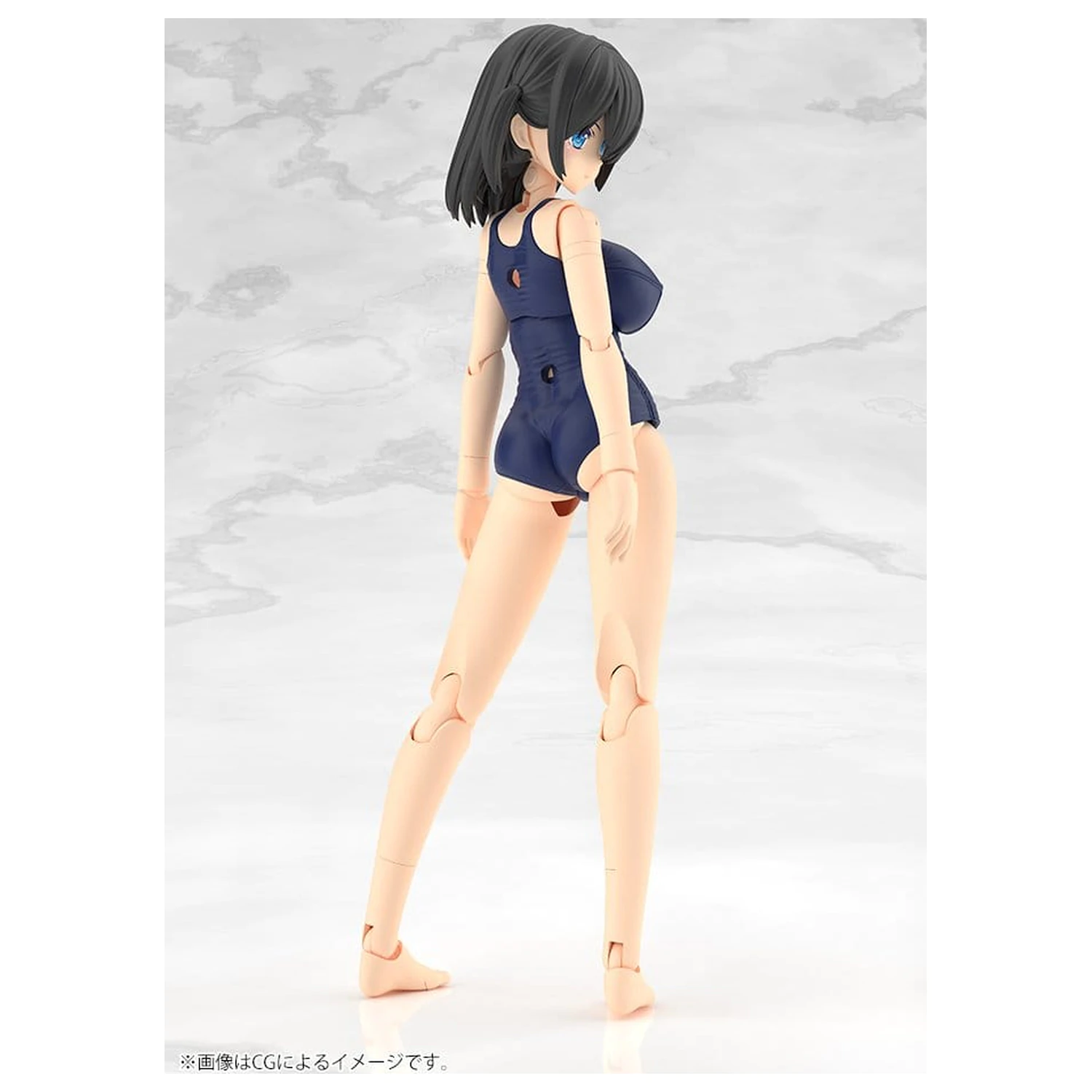 Frame Arms Girl műanyag modell készlet Mizuki School Swimsuits Ver. 16 cm termékfotó