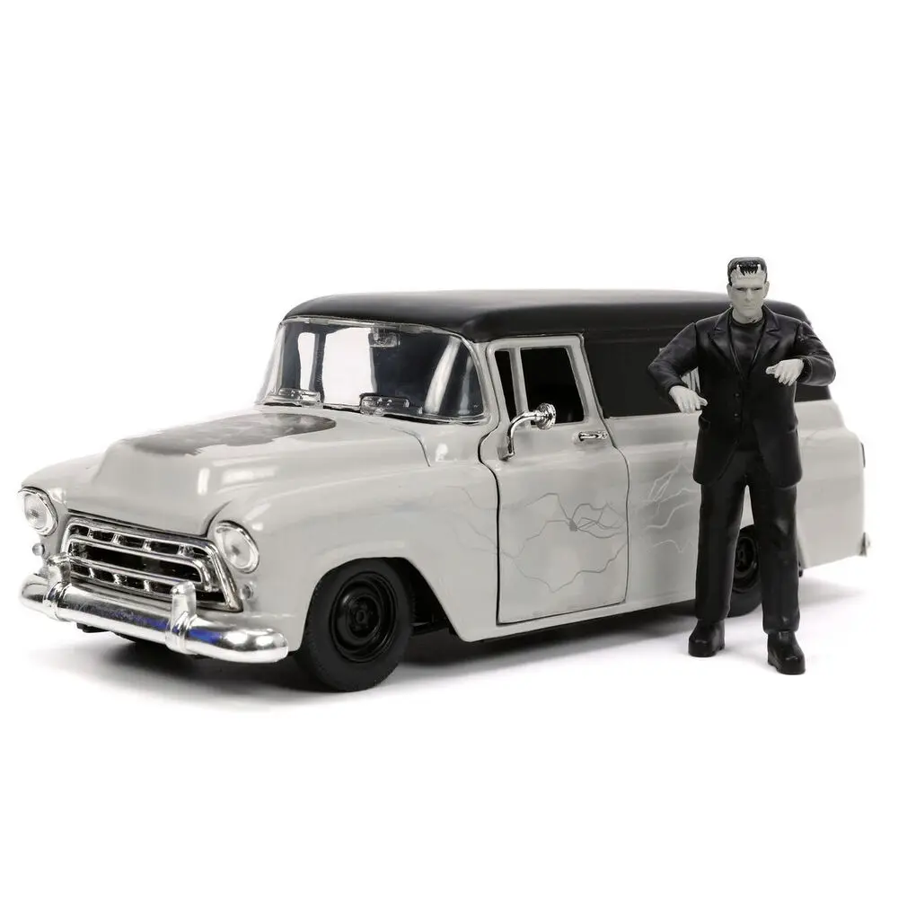 FrankensteinChevy Suburban Delivery 1957 car + figura termékfotó
