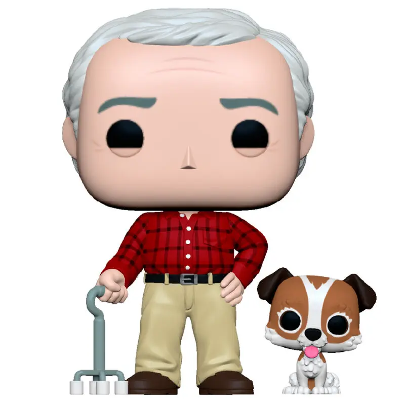 Frasier POP! &amp; Buddy Vinyl figura Martin W/ Eddie 9 cm termékfotó