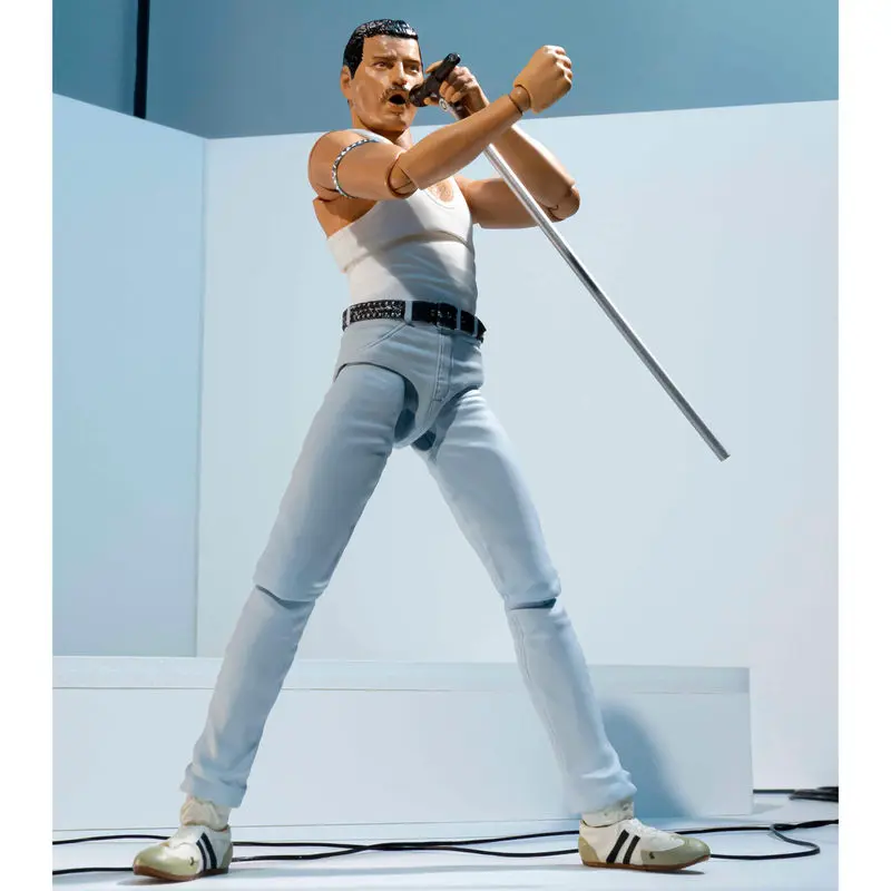 Freddie Mercury 1985 Live Aid Version S.H. Figuarts figura 15cm termékfotó