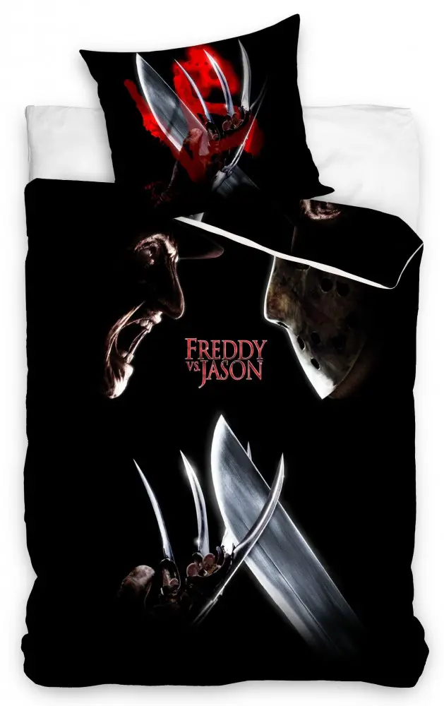 Freddy vs. Jason ágyneműhuzat 140×200cm, 70×90 cm termékfotó