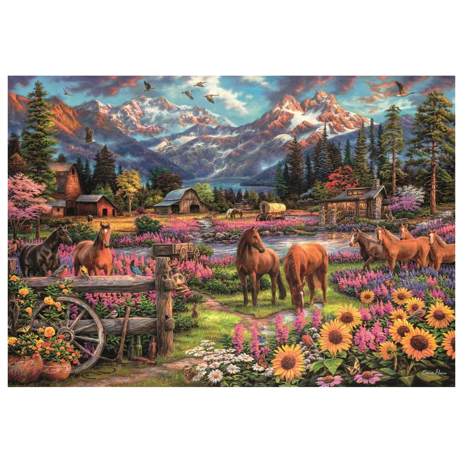 Free To Roam puzzle 3000db-os termékfotó