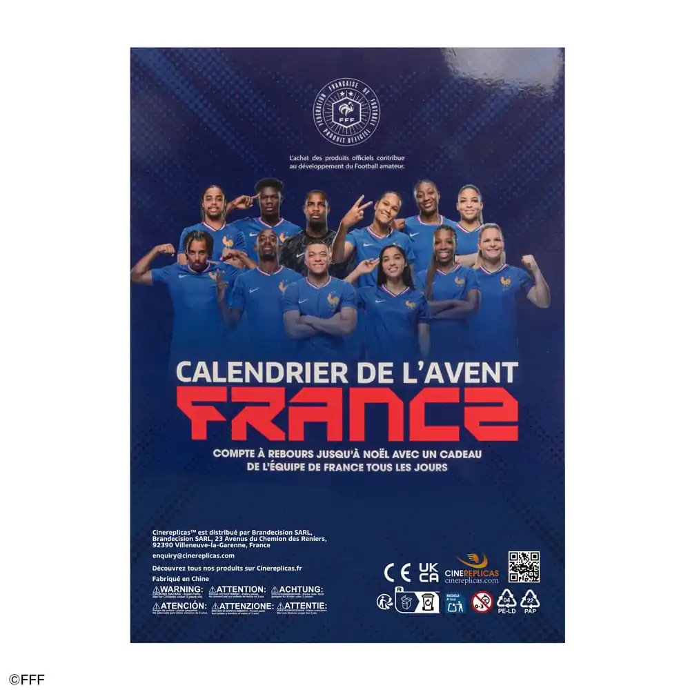 French Football Federation adventi kalendárium 2025 termékfotó