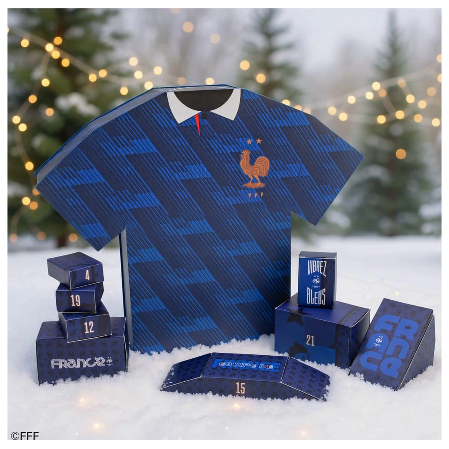 French Football Federation Jersey adventi kalendárium 2026 termékfotó