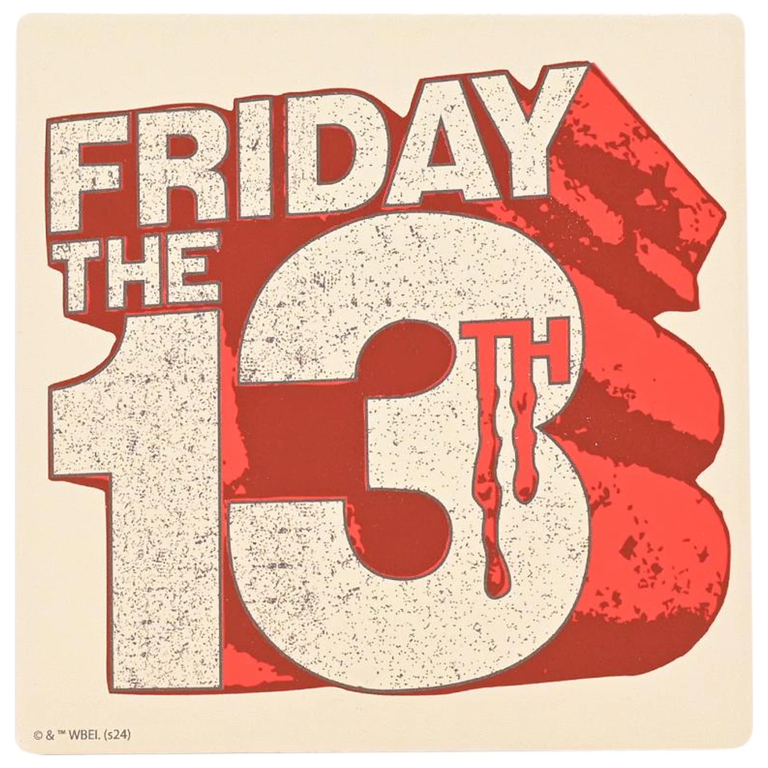Friday 13th Logo kerámia poháralátét  termékfotó