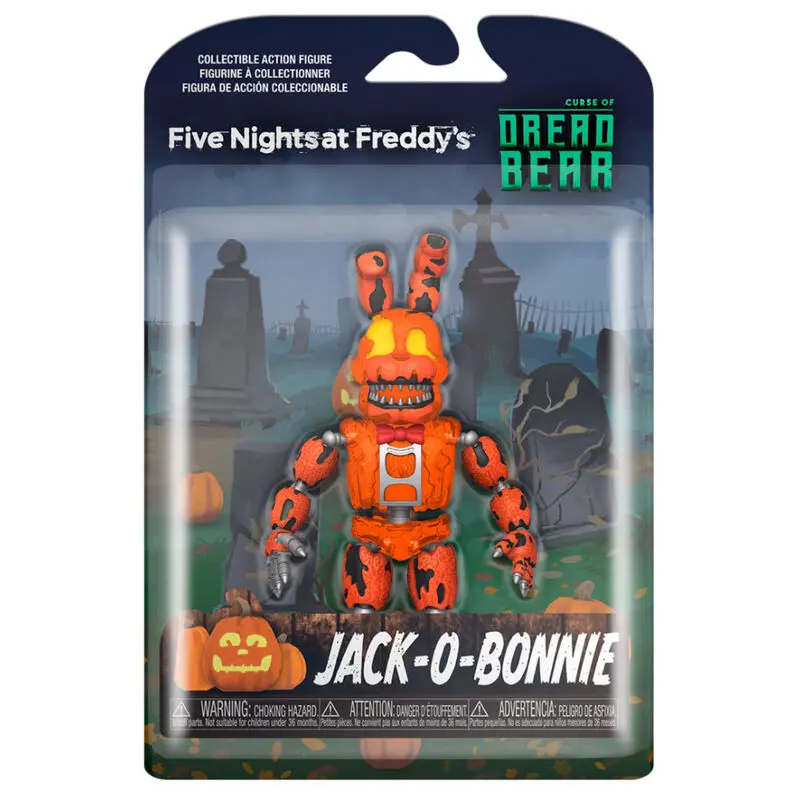 Five Nights at Freddys Dreadbear Jack-o-Bonnie figura 13 cm termékfotó