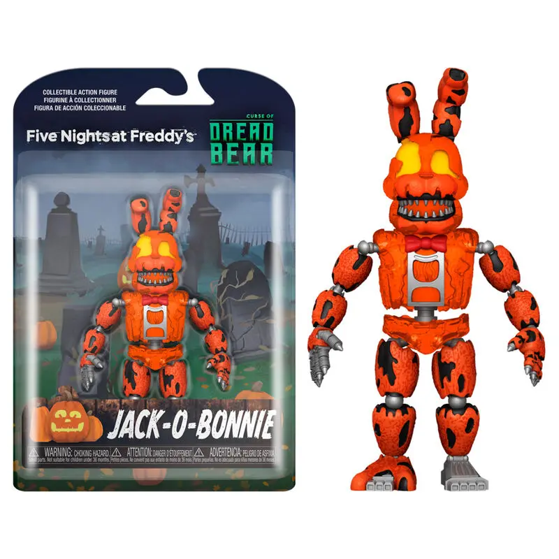 Five Nights at Freddys Dreadbear Jack-o-Bonnie figura 13 cm termékfotó