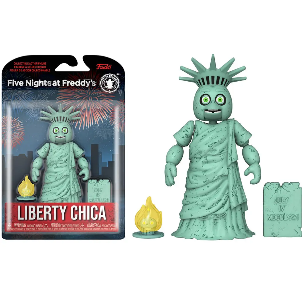 Five Night at Freddys Liberty Chica akciófigura 13 cm termékfotó