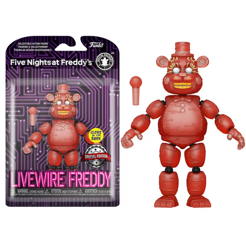 Five Nights at Freddys Livewire Freddy Exclusive akciófigura termékfotó