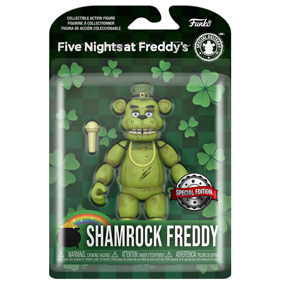 Five Nights at Freddys Shamrock Freddy Exclusive akciófigura termékfotó