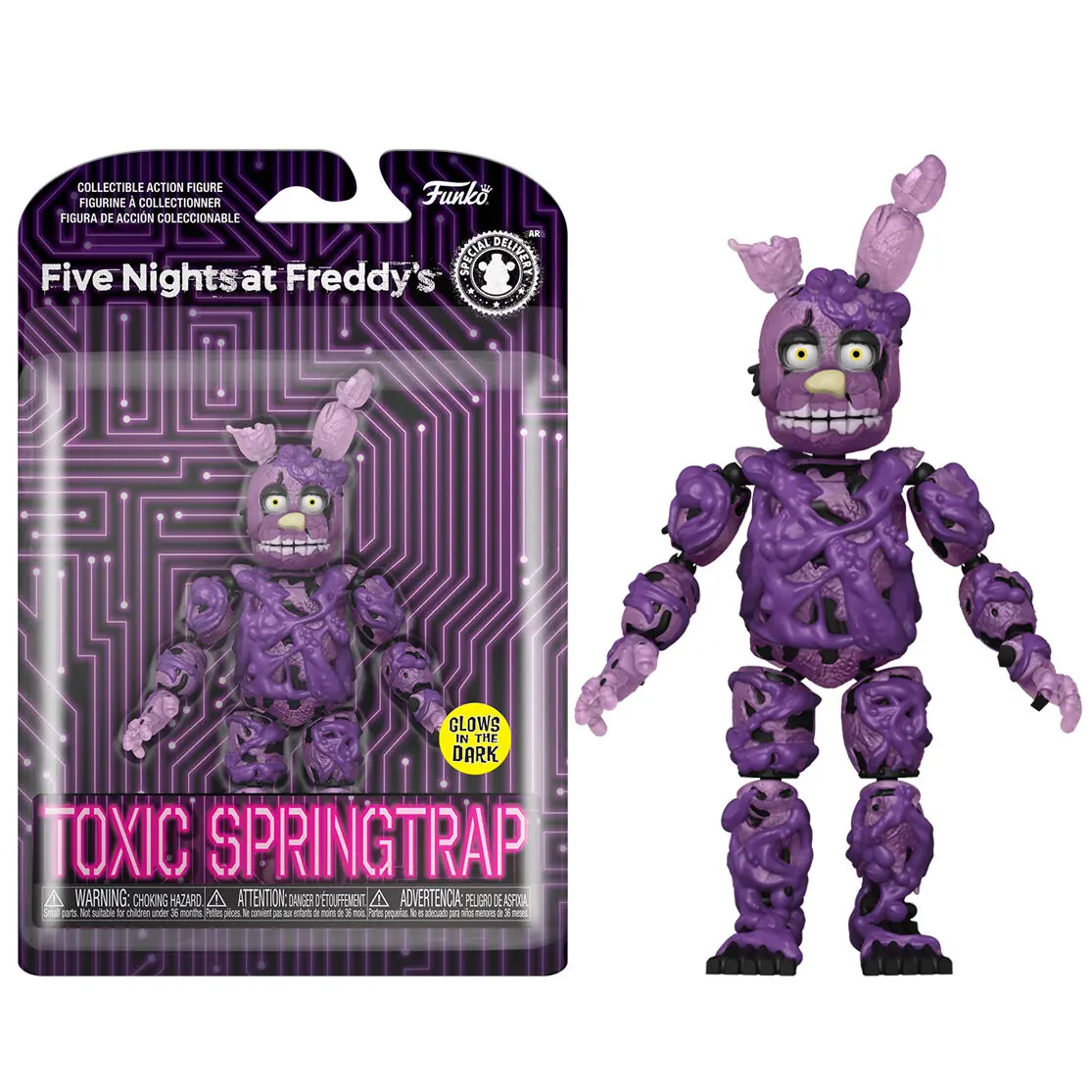 Five Nights at Freddys Toxic Springtrap akciófigura termékfotó
