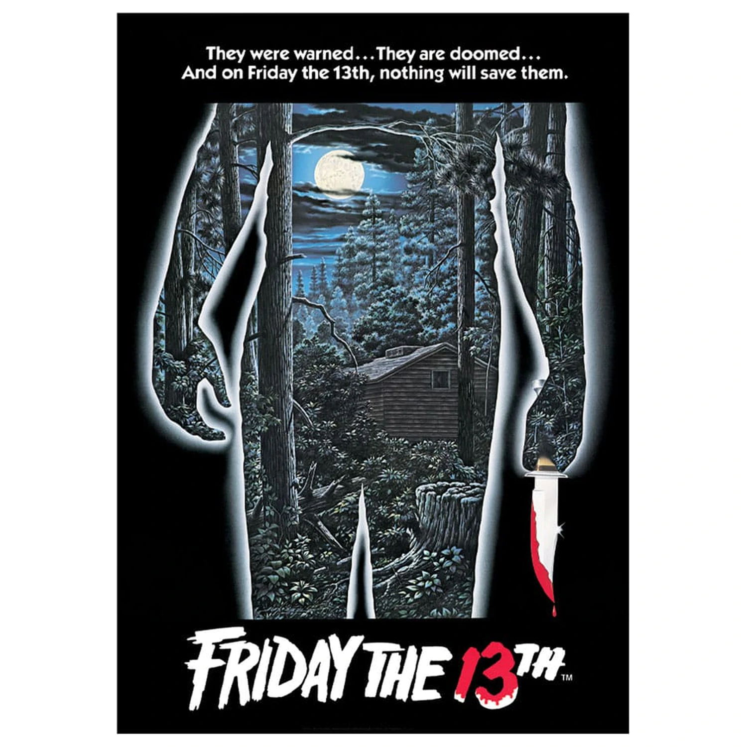 Friday the 13th Art Print Limitált kiadás 30 x 42 cm   termékfotó