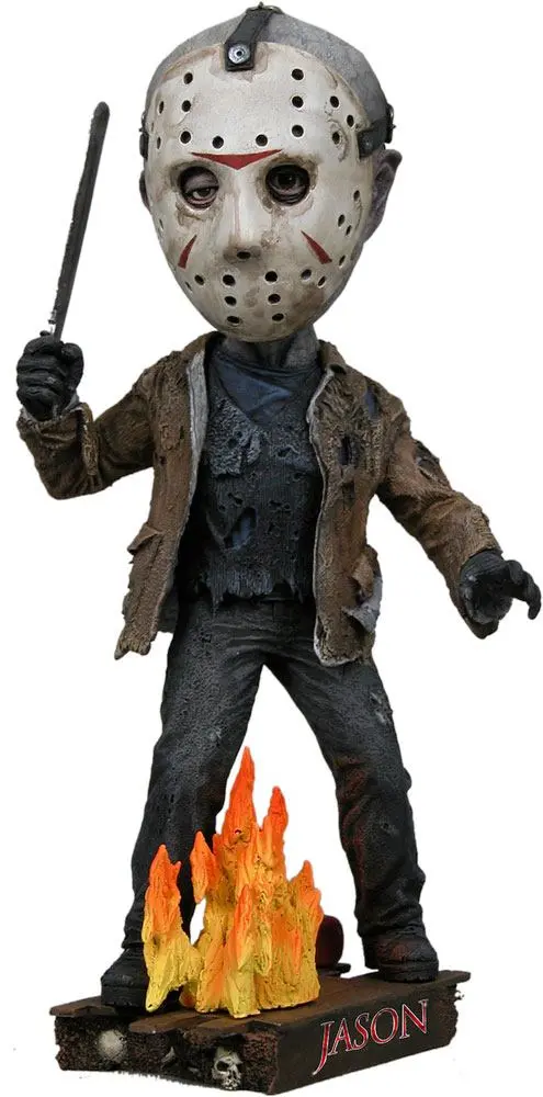 Friday the 13th Head Knocker Bobble-Head Jason figura 18 cm termékfotó