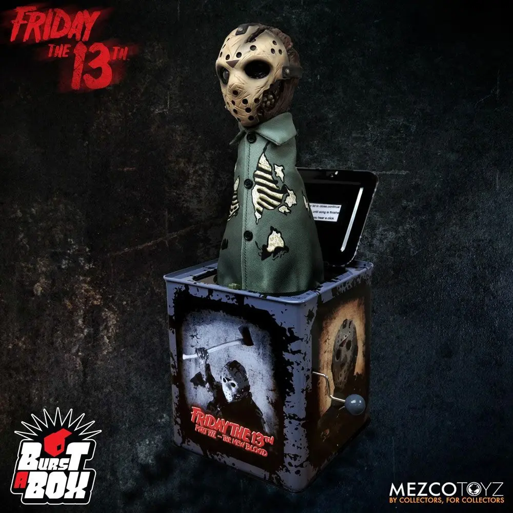 Friday the 13th Jason Voorhees Burst-A-Box Music Box 36 cm termékfotó