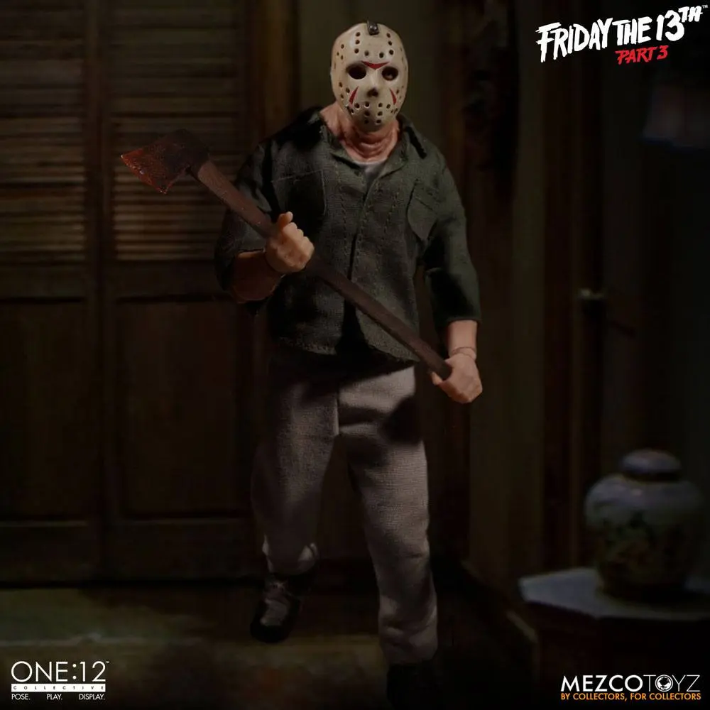 Friday the 13th Part III 1/12 Jason Voorhees akciófigura 16 cm termékfotó