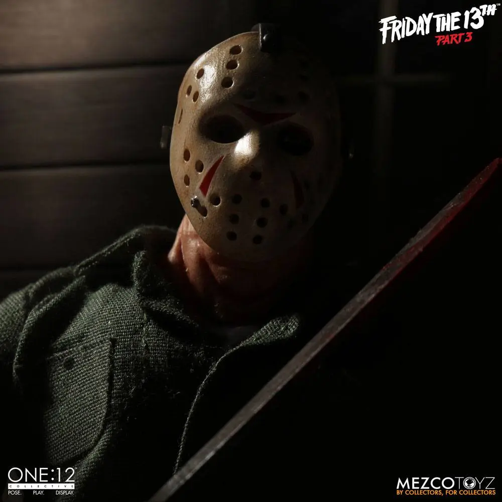 Friday the 13th Part III 1/12 Jason Voorhees akciófigura 16 cm termékfotó