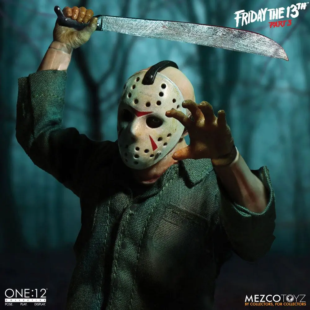 Friday the 13th Part III 1/12 Jason Voorhees akciófigura 16 cm termékfotó