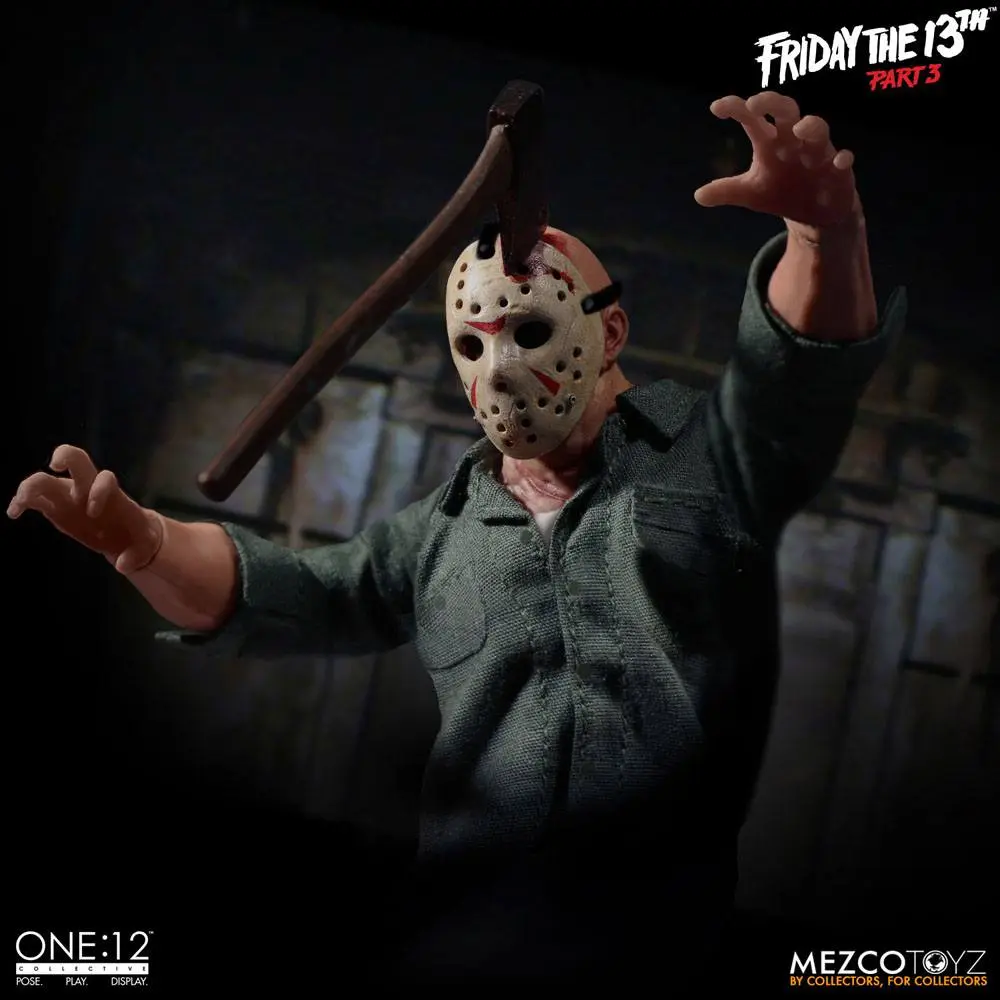 Friday the 13th Part III 1/12 Jason Voorhees akciófigura 16 cm termékfotó
