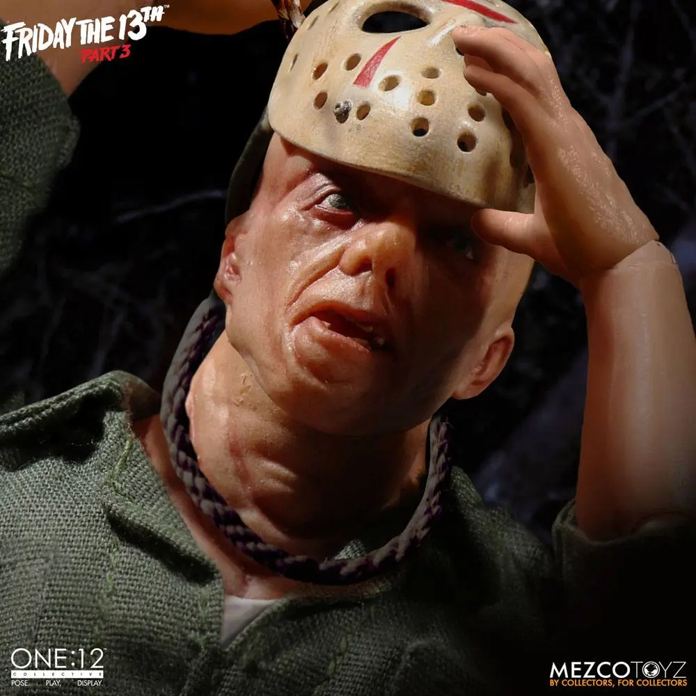 Friday the 13th Part III 1/12 Jason Voorhees akciófigura 16 cm termékfotó