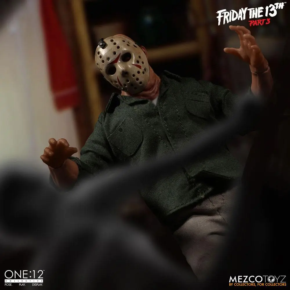 Friday the 13th Part III 1/12 Jason Voorhees akciófigura 16 cm termékfotó