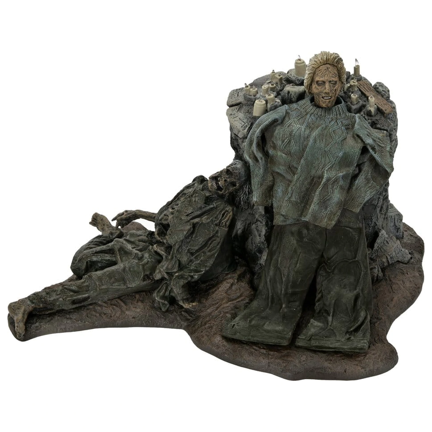 Friday the 13th: The Game Diorama Trenchcoat with Spikes Inferno Room Deluxe Set  termékfotó